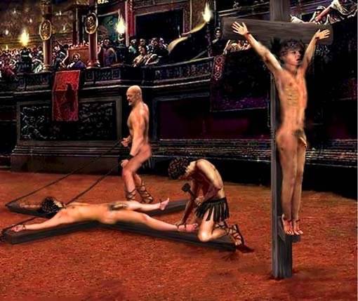 Hufkens Gallery Crucifixion Mega Porn Pics
